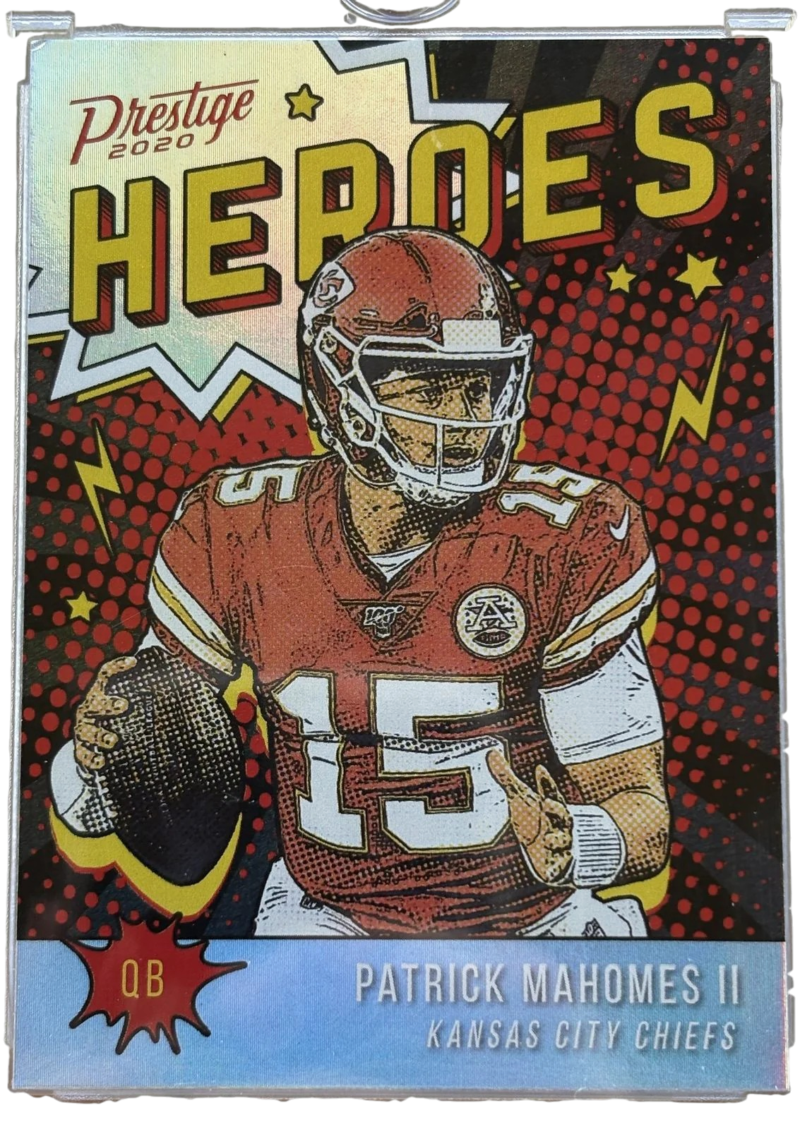 Panini 2020 Prestige Heroes Patrick Mahomes II #35 — normalized