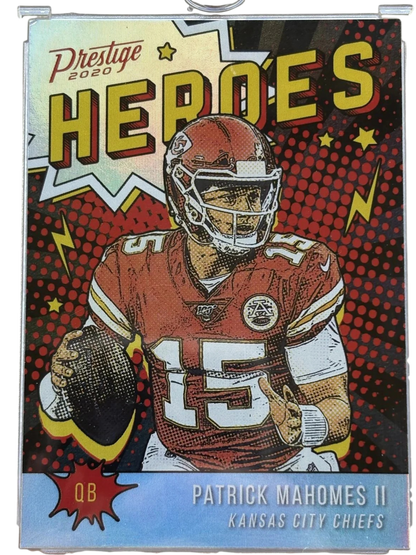 Panini 2020 Prestige Heroes Patrick Mahomes II #35 — normalized