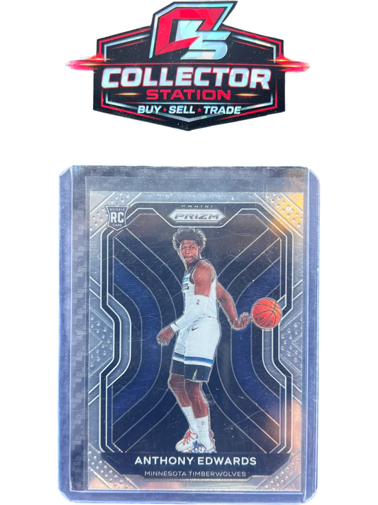 2020-21 Panini Prizm Anthony Edwards Rookie Timberwolves #258 — normalized