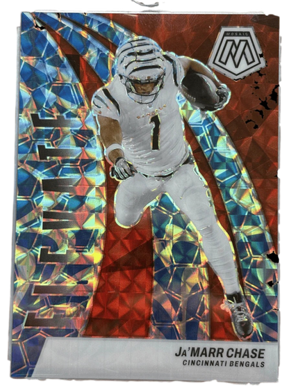 Panini 2021 Mosaic Football Elevate /99 Ja'Marr Chase #11 — normalized