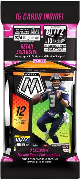 Panini 2021 Mosaic Football Multi-Pack — normalized