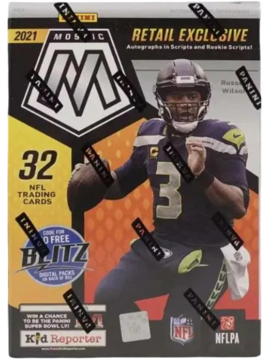 2021 Panini Mosaic Football Blaster Box — normalized