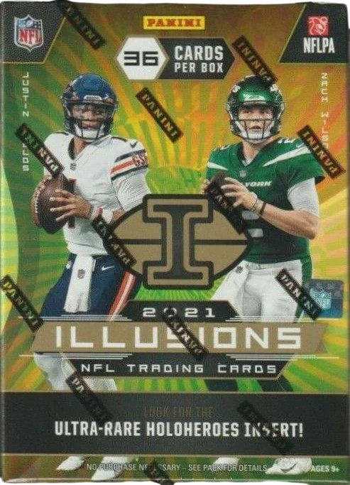 Panini 2021 Illusions Football Blaster Box — normalized