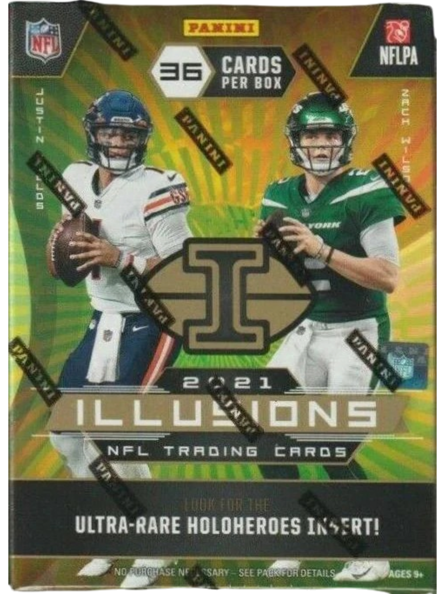 Panini 2021 Illusions Football Blaster Box — normalized