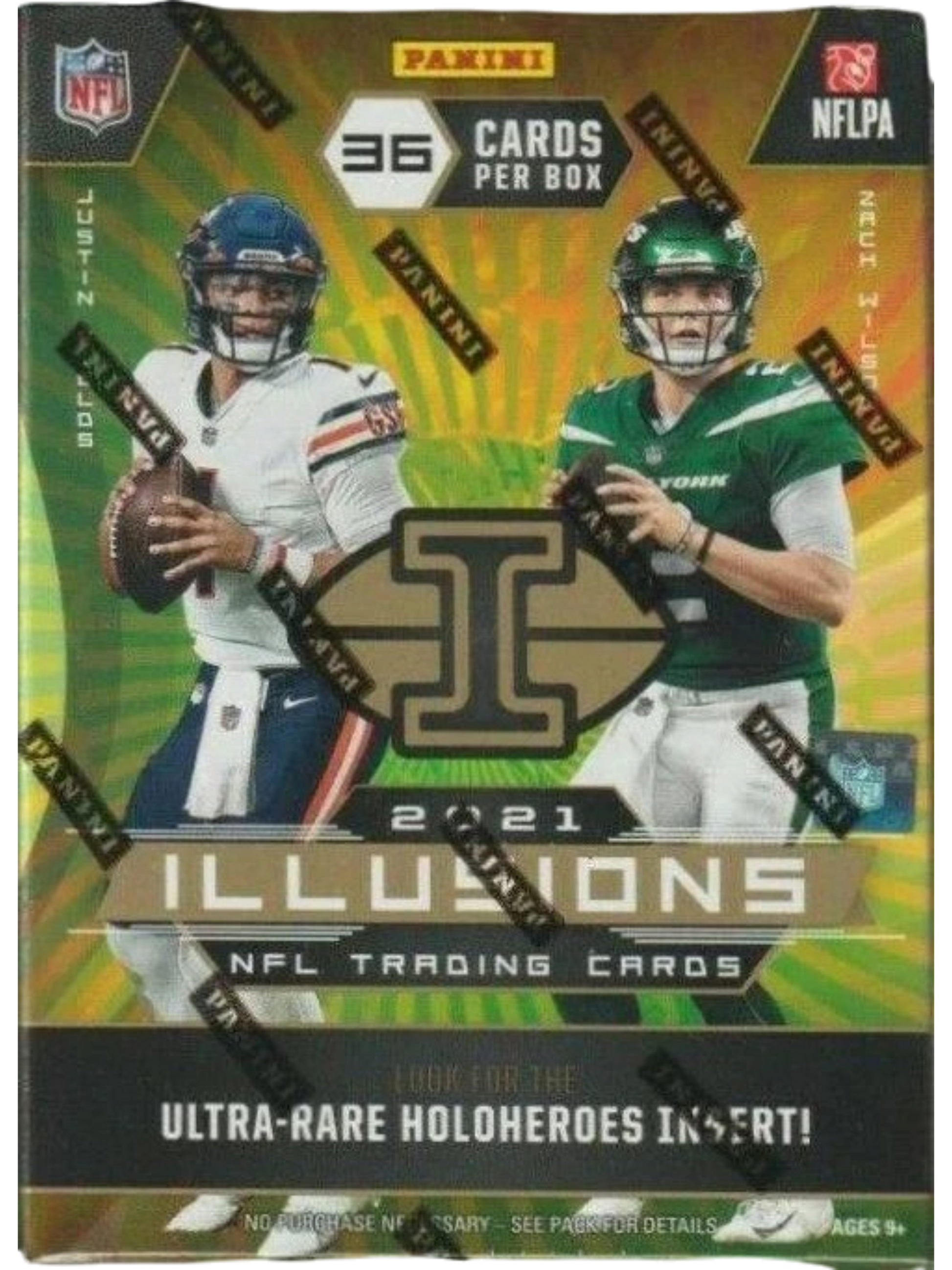 Panini 2021 Illusions Football Blaster Box — normalized