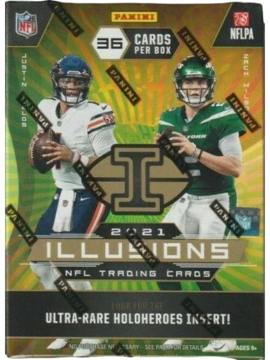 Panini 2021 Illusions Football Blaster Box — normalized
