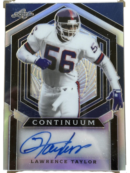 Leaf 2023 Continuum Lawrence Taylor Auto /64 #MC-96 — normalized