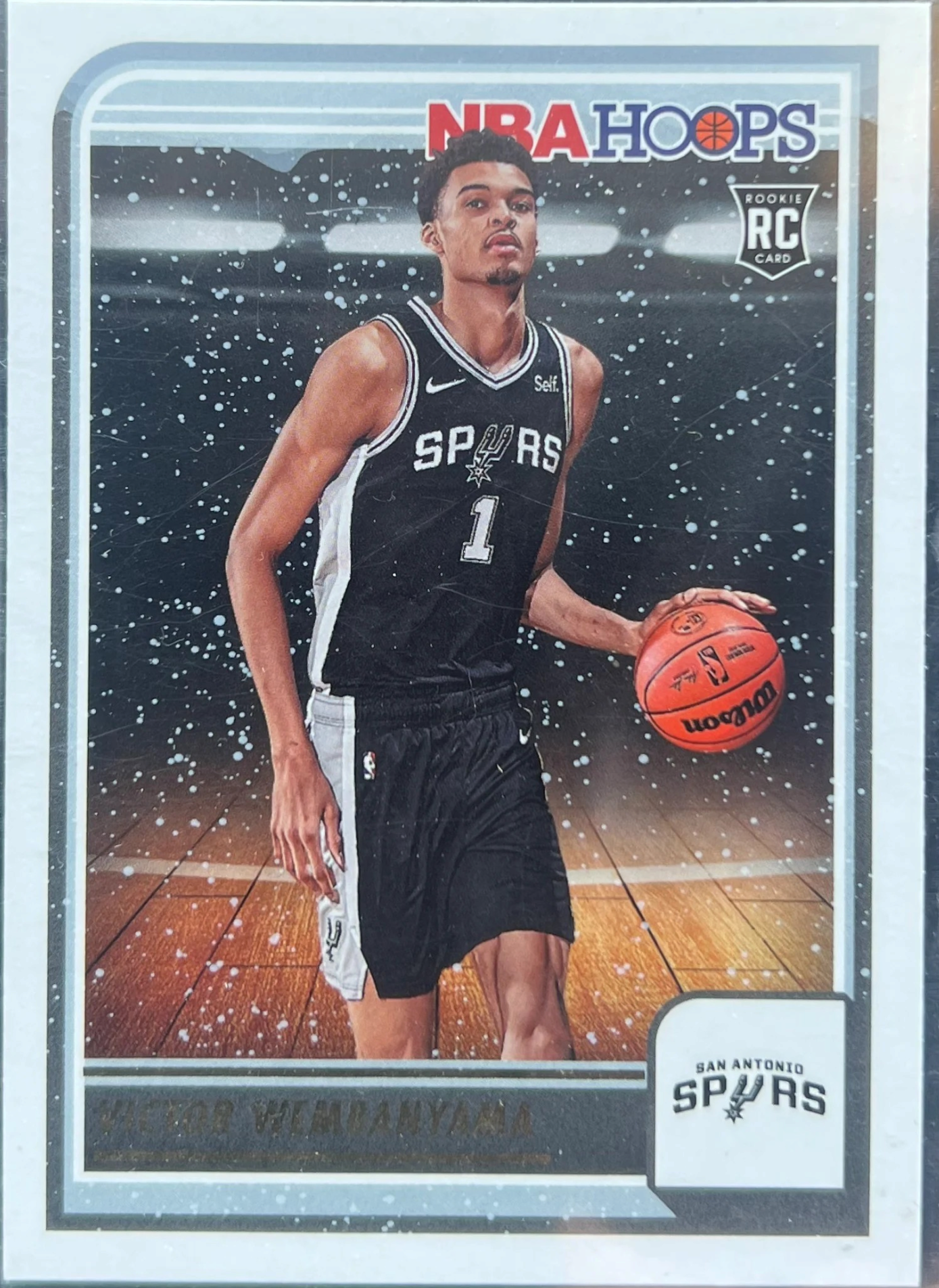 2023-24 Panini Hoops #277 Victor Wembanyama Winter Rookie Card — normalized