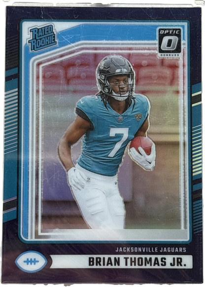 Panini 2024 Optic Brian Thomas JR. #313 Purple Preview Holo — normalized