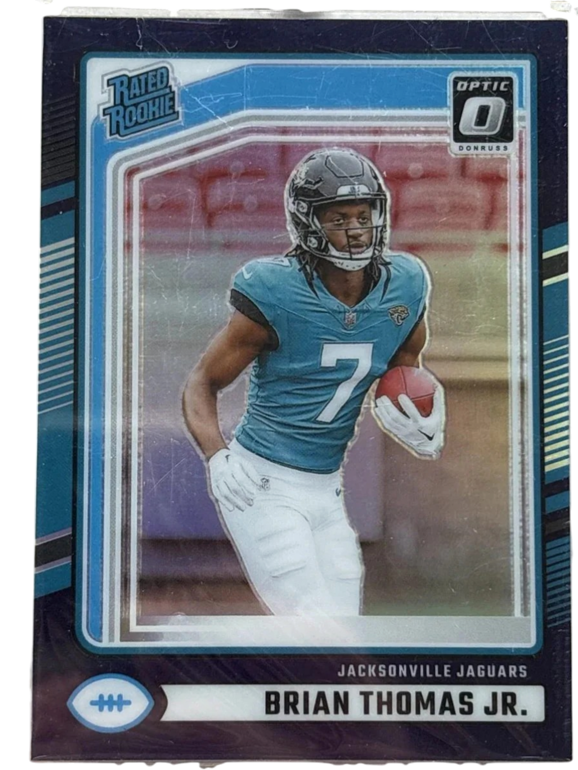 Panini 2024 Optic Brian Thomas JR. #313 Purple Preview Holo — normalized