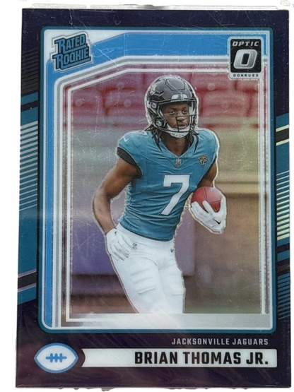 Panini 2024 Optic Brian Thomas JR. #313 Purple Preview Holo — normalized