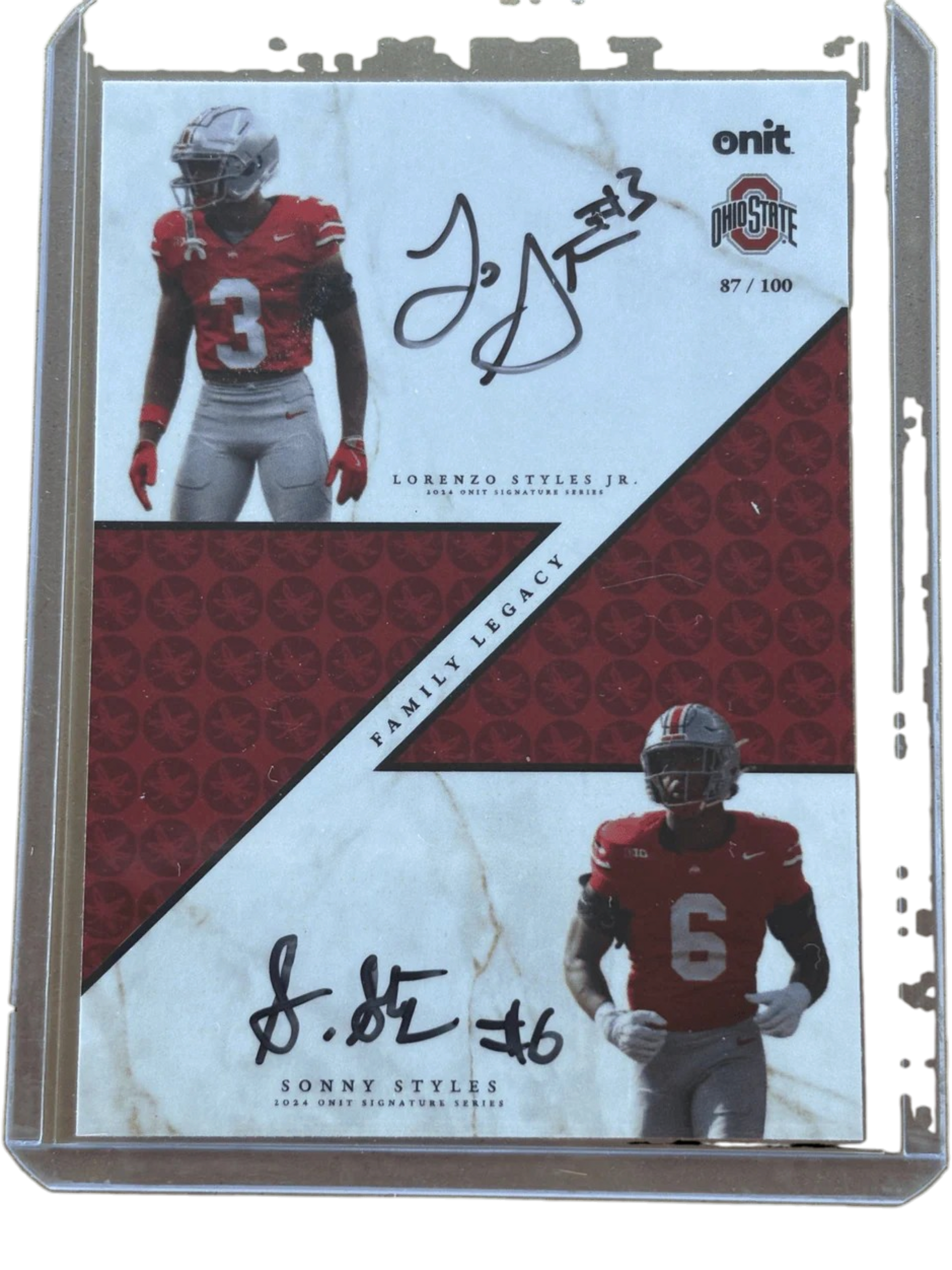 Onit 2024 Signature Series Lorenzo Styles Jr. & Sonny Styles /100  #FL-2 — normalized