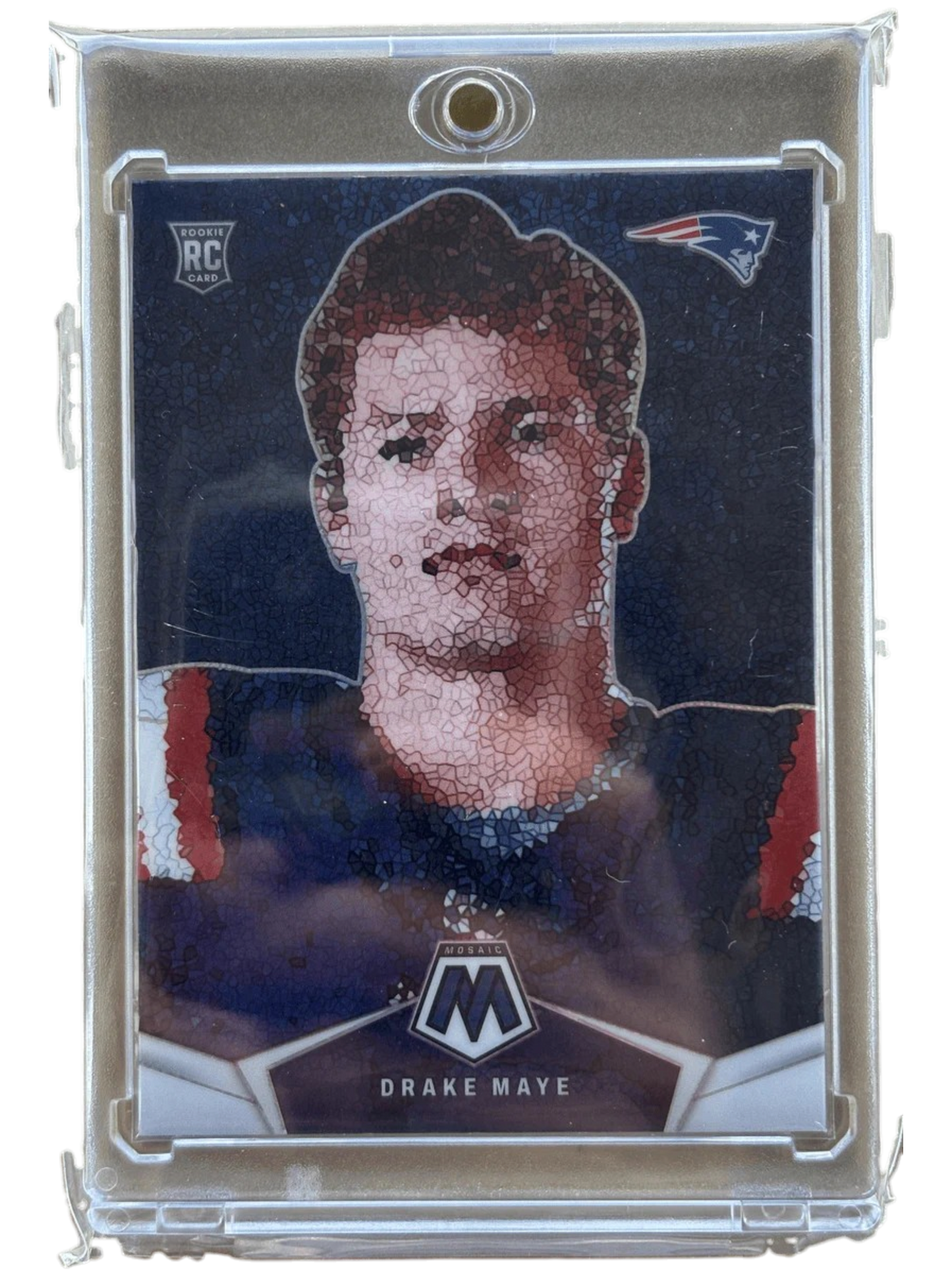 Panini 2024 Mosaic Micro Mosaic Drake Maye #MM-DME RC — normalized