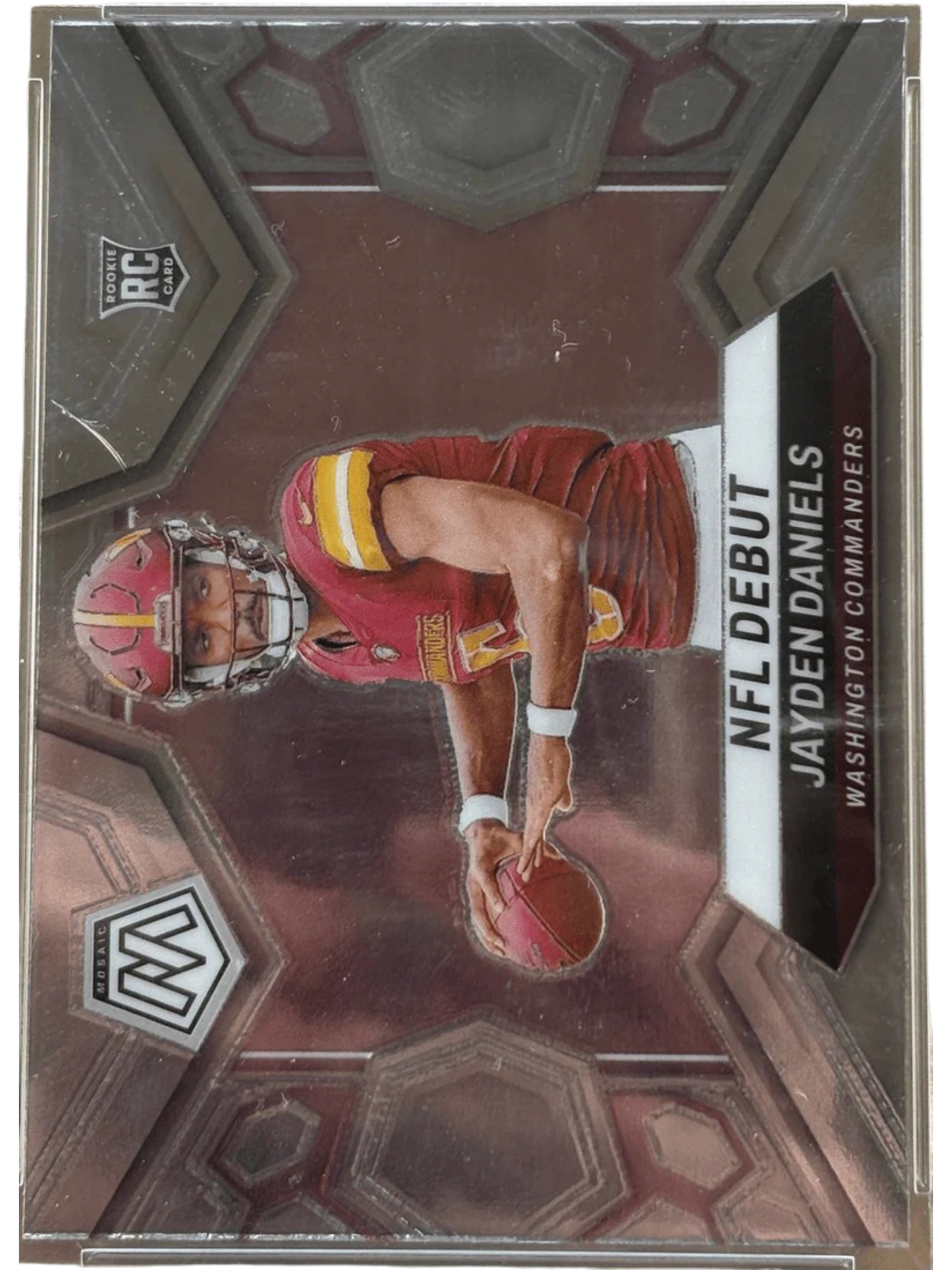 Panini 2024 Mosaic Jayden Daniels #272 RC PSA 9 — normalized