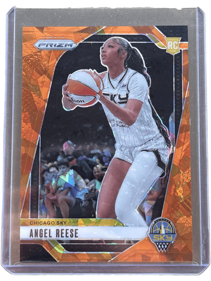 Panini 2024 Orange Ice Prizm Angel Reese #10 RC — normalized