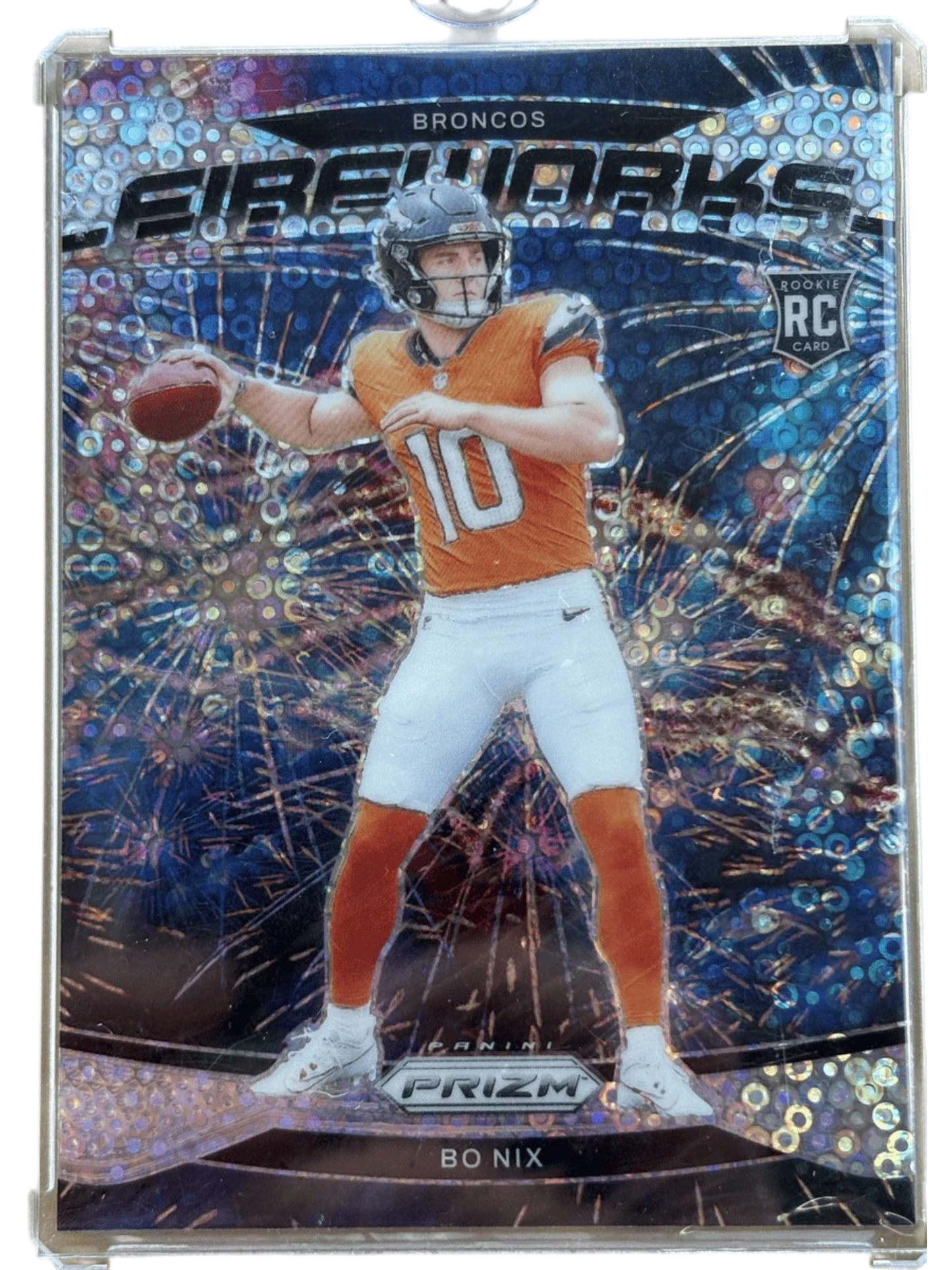 Panini 2024 Prizm No Huddle Bo Nix #23 RC — normalized