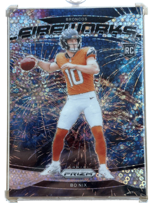 Panini 2024 Prizm No Huddle Bo Nix #23 RC — normalized