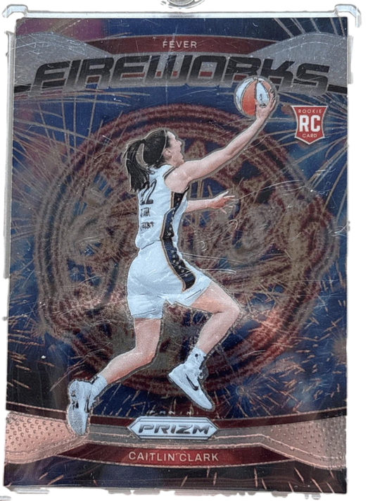 Panini 2024 Prizm Fireworks Caitlin Clark #13 RC