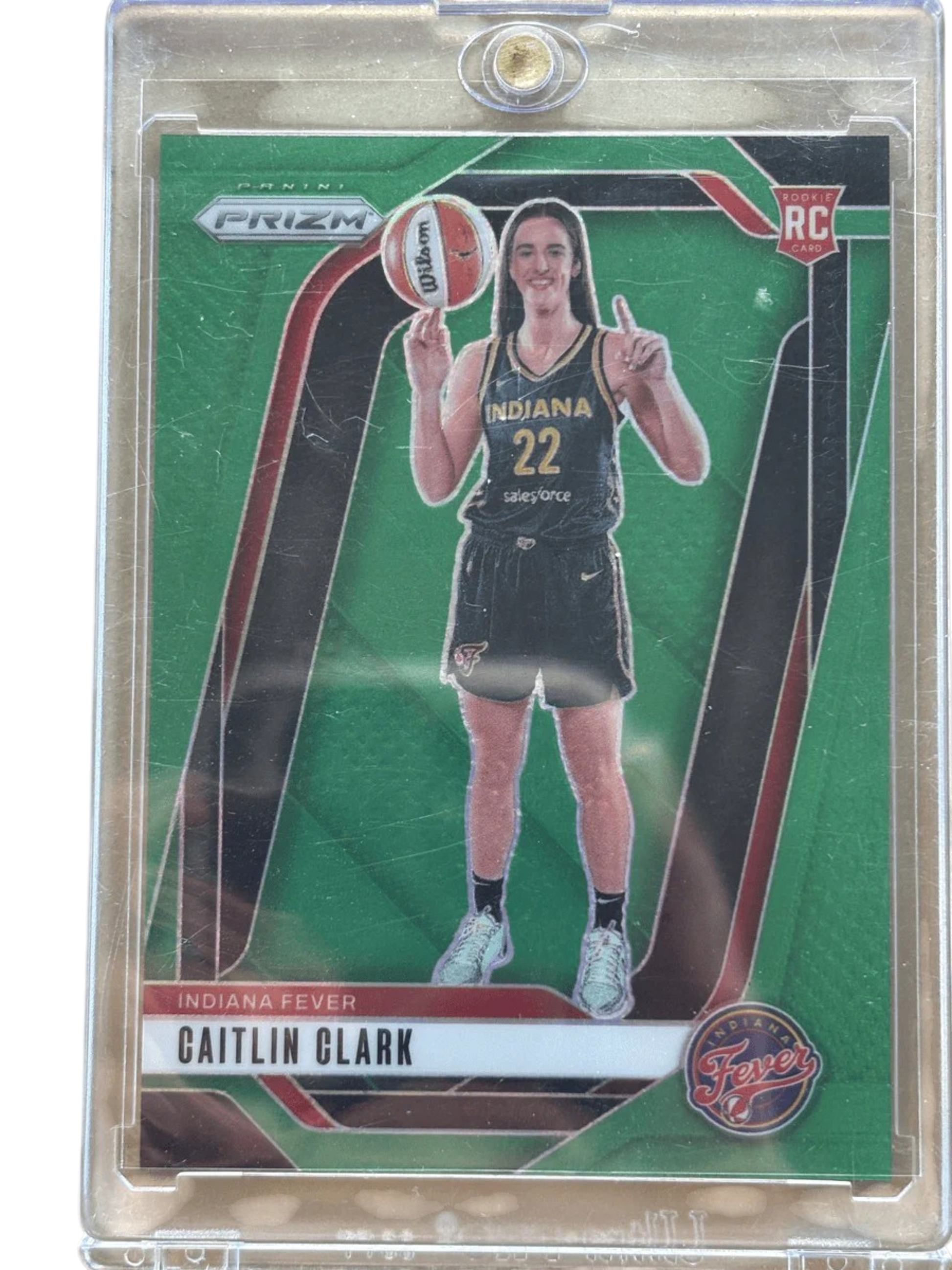 Panini 2024 Green Prizm Caitlin Clark #145 RC — normalized