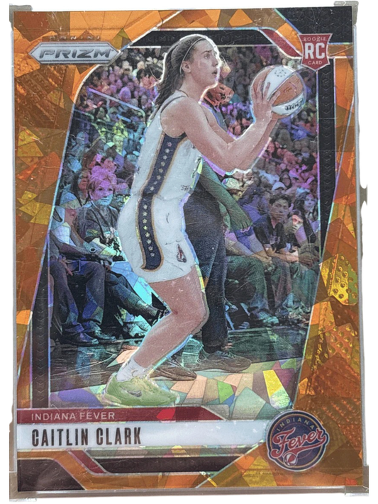 Panini 2024 Prizm Caitlin Clark #22 Orange Ice Prizm RC — normalized