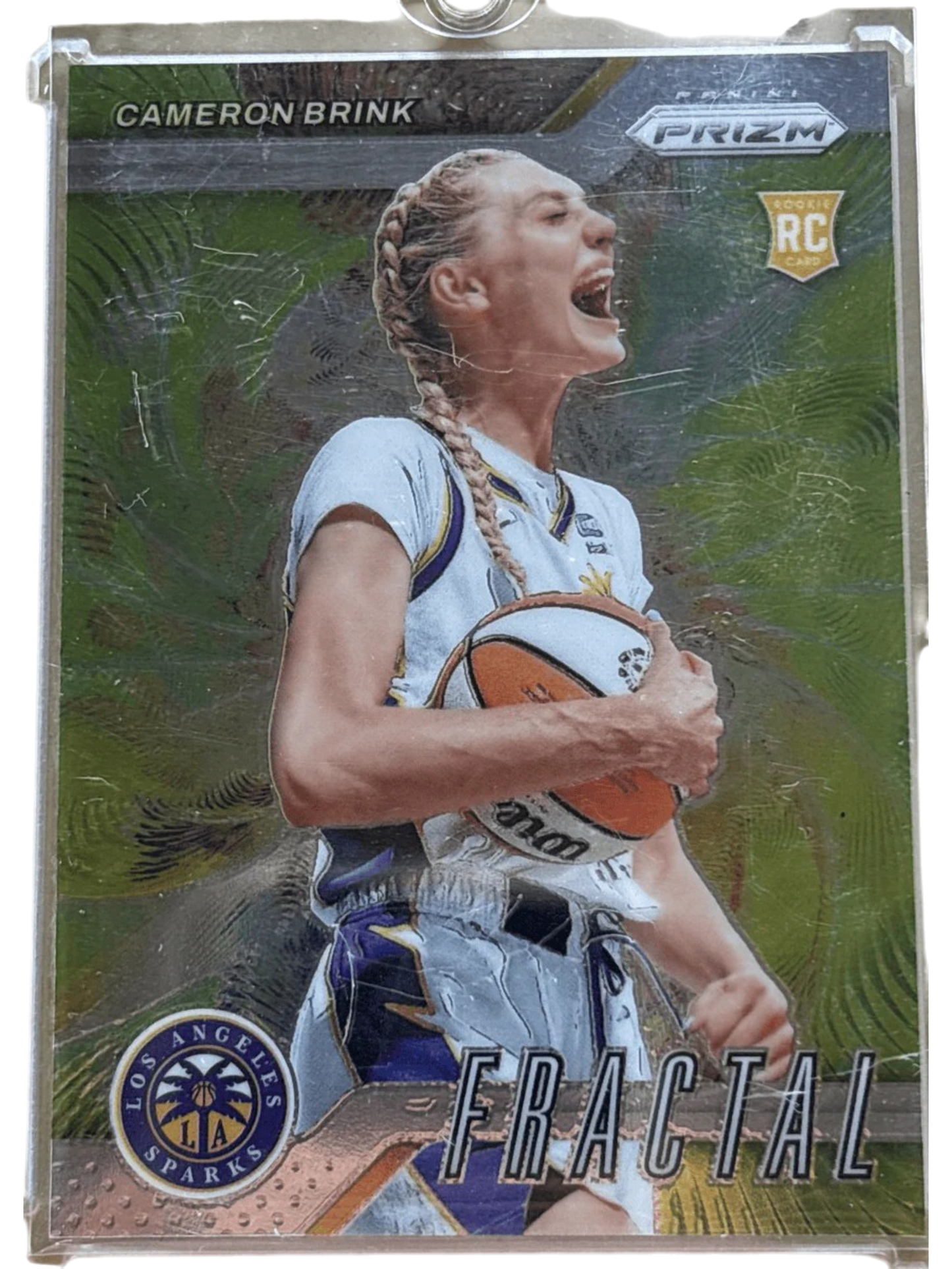 Panini 2024 Prizm Fractal Cameron Brink #5 RC — normalized
