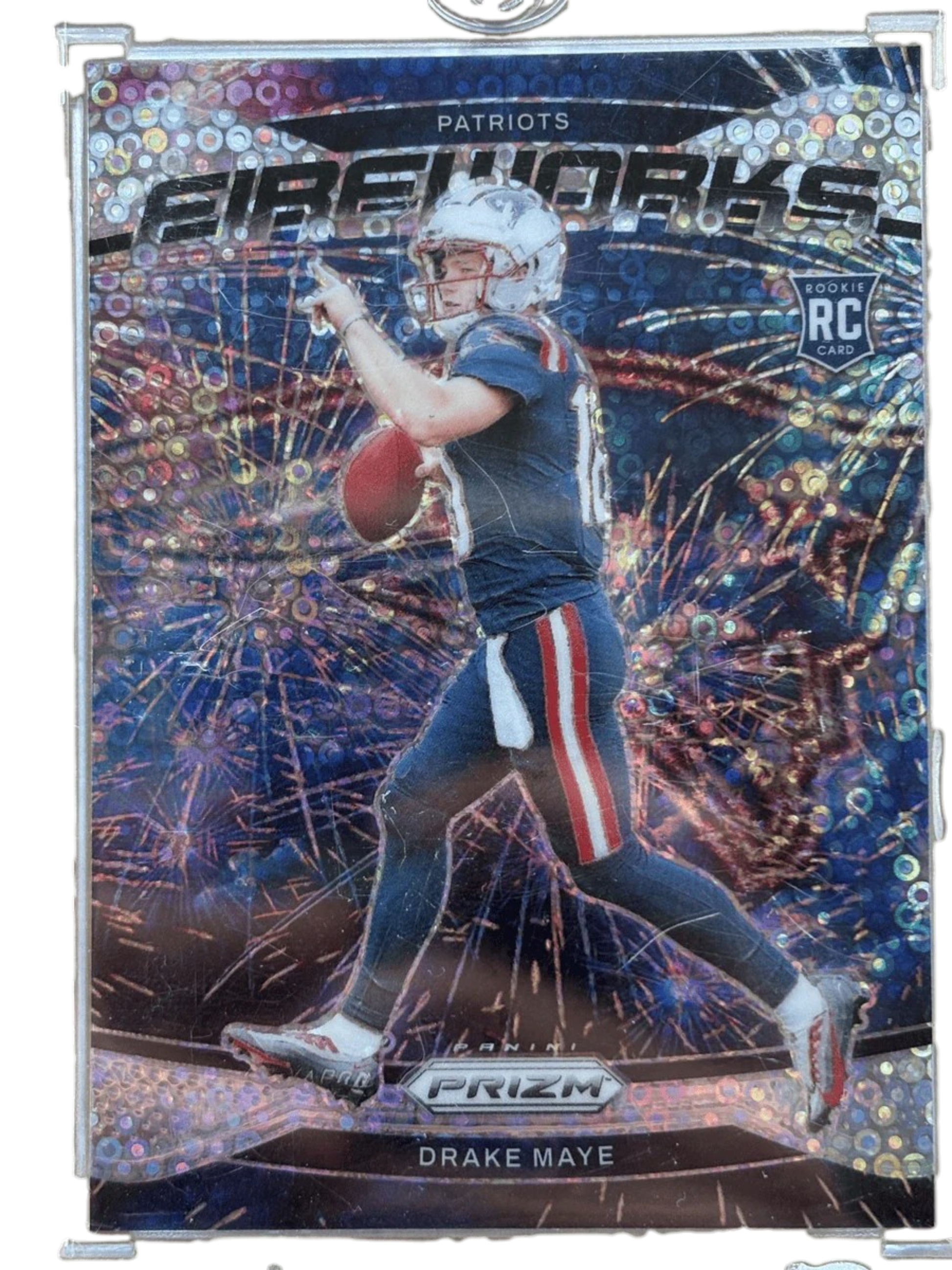 Panini 2024 No Huddle Prizm Drake Maye #22 RC — normalized