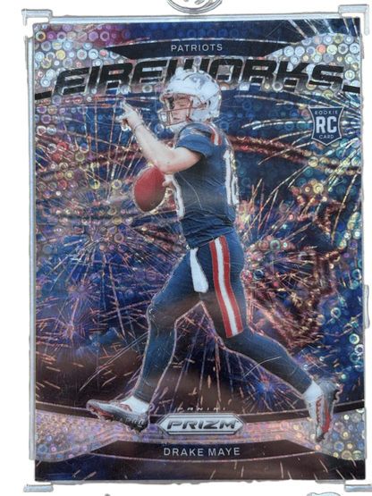 Panini 2024 No Huddle Prizm Drake Maye #22 RC — normalized