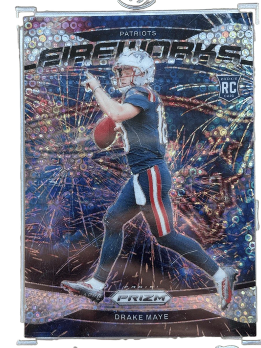 Panini 2024 No Huddle Prizm Drake Maye #22 RC — normalized