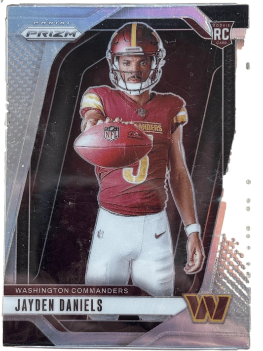 Panini 2024 Prizm Jayden Daniels #17 Silver Variation RC — normalized