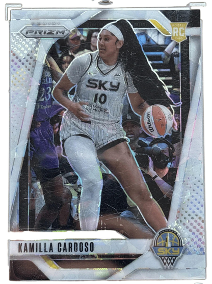 Panini 2024 White Ics Prizm /35 Kamilla Cardoso #93 RC — normalized