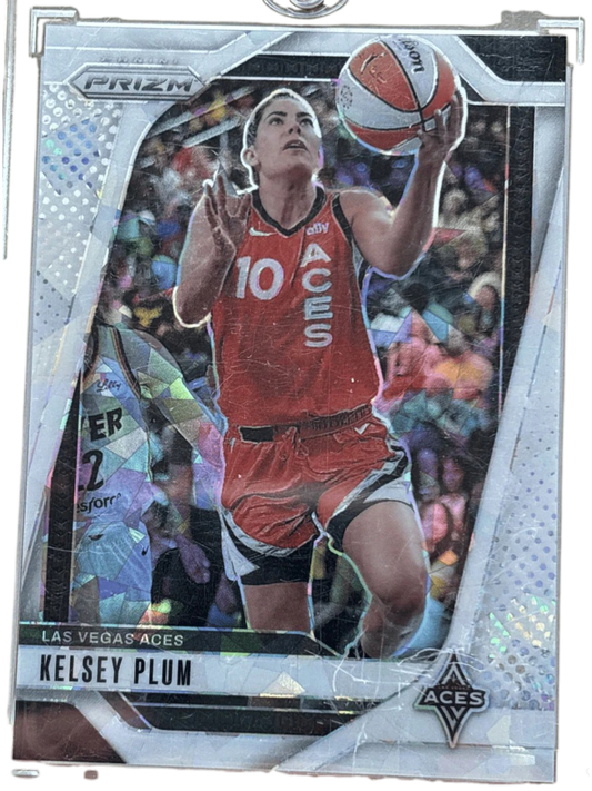 Panini 2024 White Ice Prizm /35 Kelsey Plum #77 — normalized