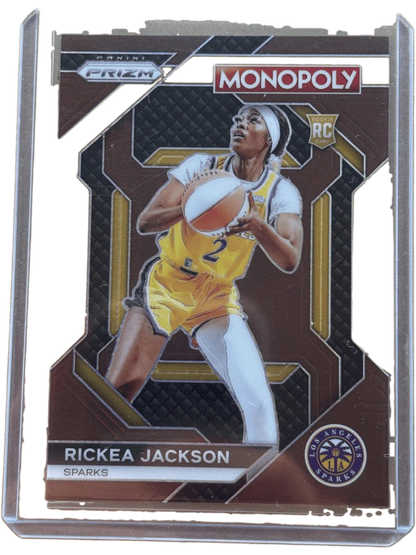 Panini 2024 Brown Prizm /249 Rickea Jackson #WNBA25 RC — normalized