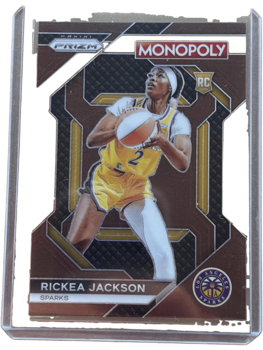 Panini 2024 Brown Prizm /249 Rickea Jackson #WNBA25 RC — normalized