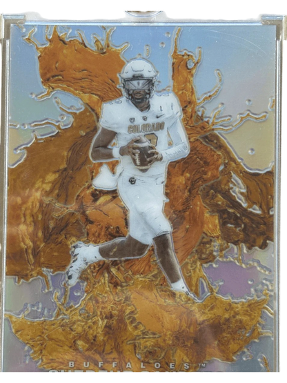 Panini 2024 Prizm Shedeur Sanders #SS Splash of Color /99 SSP — normalized