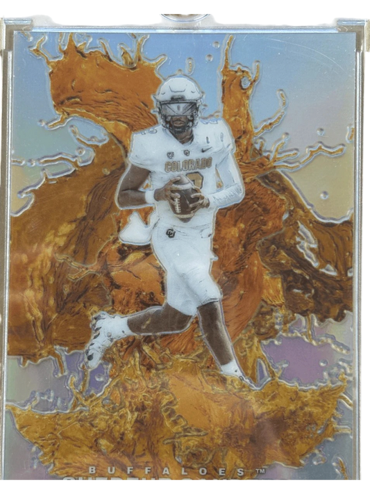 Panini 2024 Prizm Shedeur Sanders #SS Splash of Color /99 SSP — normalized