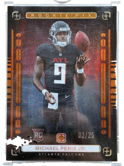 Panini 2024 Rookie Pix Orange /25 Michael Penix JR. #16 RC — normalized