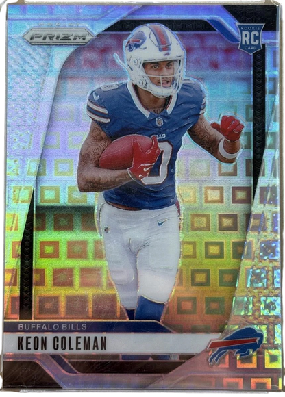 Panini 2024 Prizm Pandora /400 Keon Coleman #362 — normalized