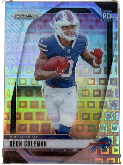 Panini 2024 Prizm Pandora /400 Keon Coleman #362 — normalized