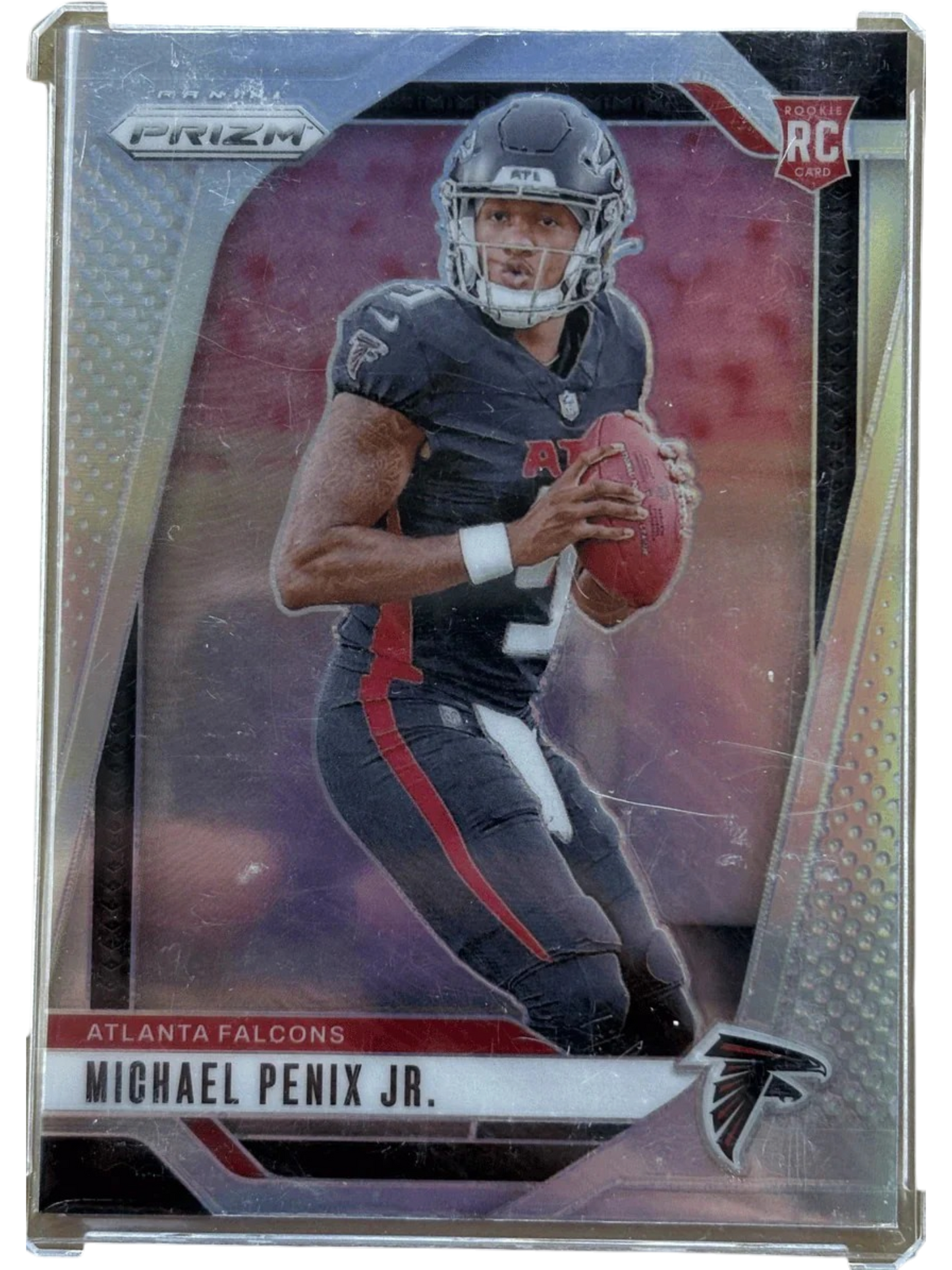 Panini 2024 Prizm Silver Prizm Michael Penix JR. #378 RC — normalized