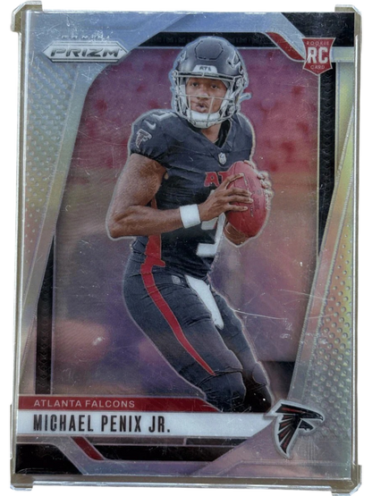 Panini 2024 Prizm Silver Prizm Michael Penix JR. #378 RC — normalized