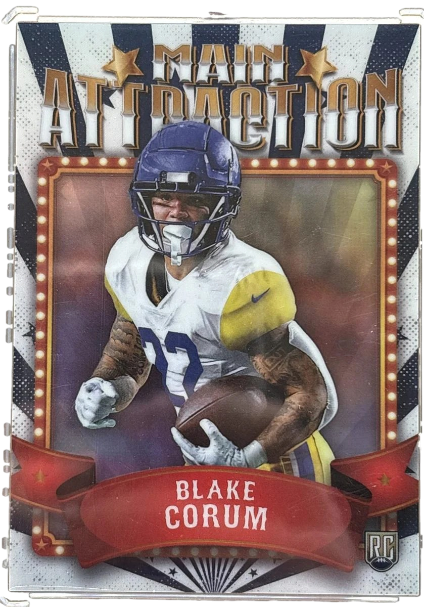 Topps 2024 Main Attraction SSP Blake Corum #MA-4 RC — normalized