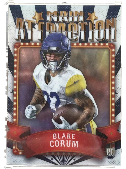Topps 2024 Main Attraction SSP Blake Corum #MA-4 RC — normalized