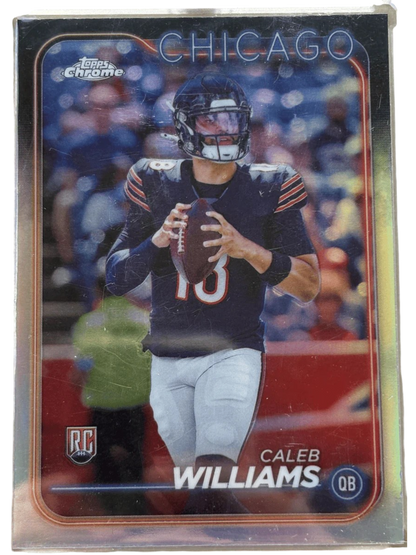 Topps 2024 Chrome Refractor Caleb Williams #202 RC — normalized