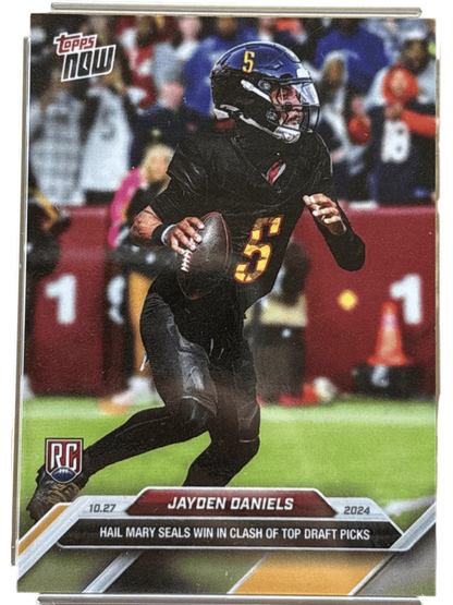 2024 Topps Now Jayden Daniels #11 RC - Graded 10 — normalized