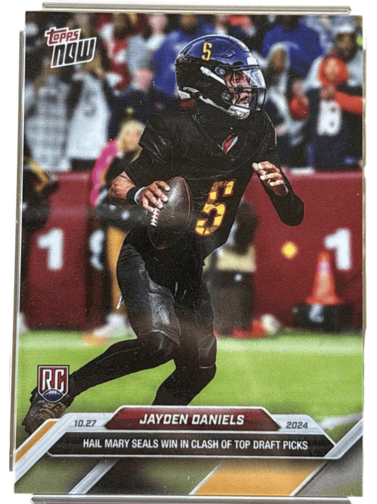 2024 Topps Now Jayden Daniels #11 RC - Graded 10 — normalized