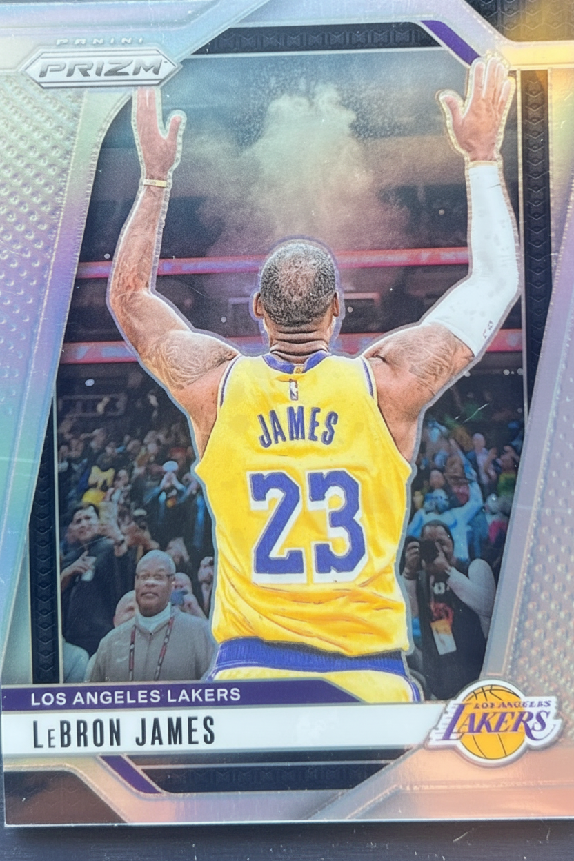 2024-25 Panini Prizm LeBron James Silver #130 Lakers — normalized