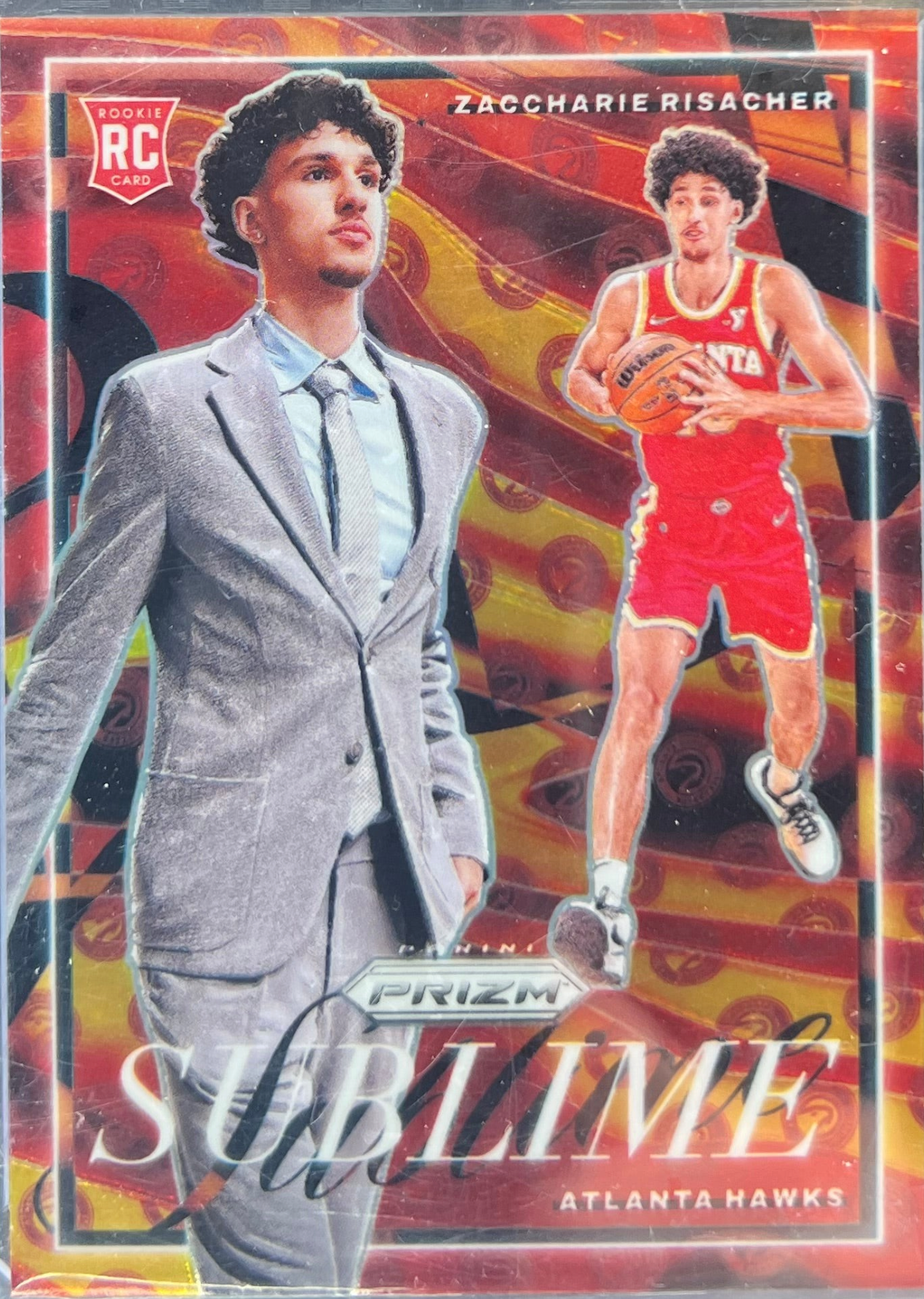 2024-25 Panini Prizm Sublime Zaccharie Risacher #17 (RC) — normalized