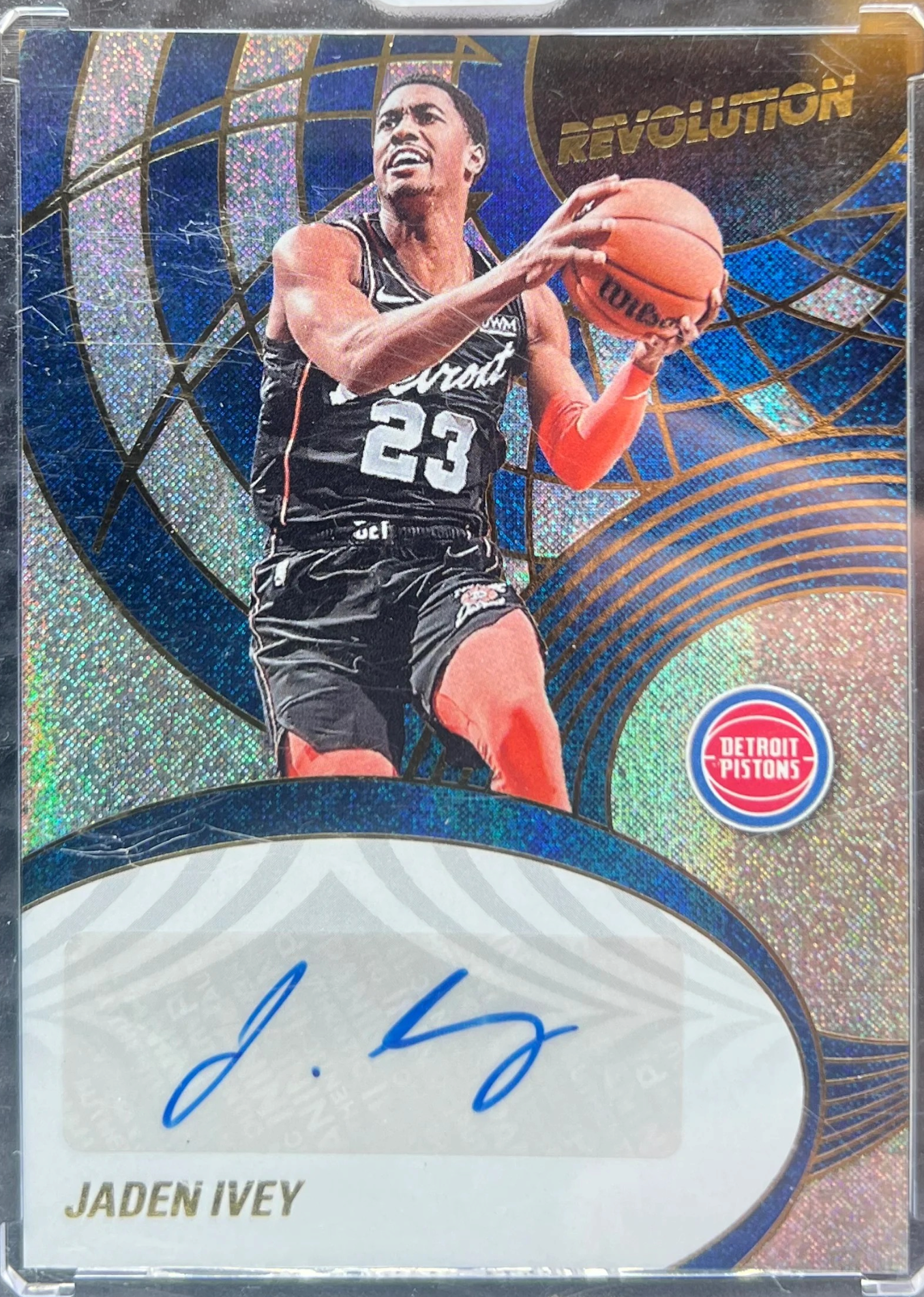2024-25 Panini Revolution Jaden Ivey Autograph #AU-JAI — normalized