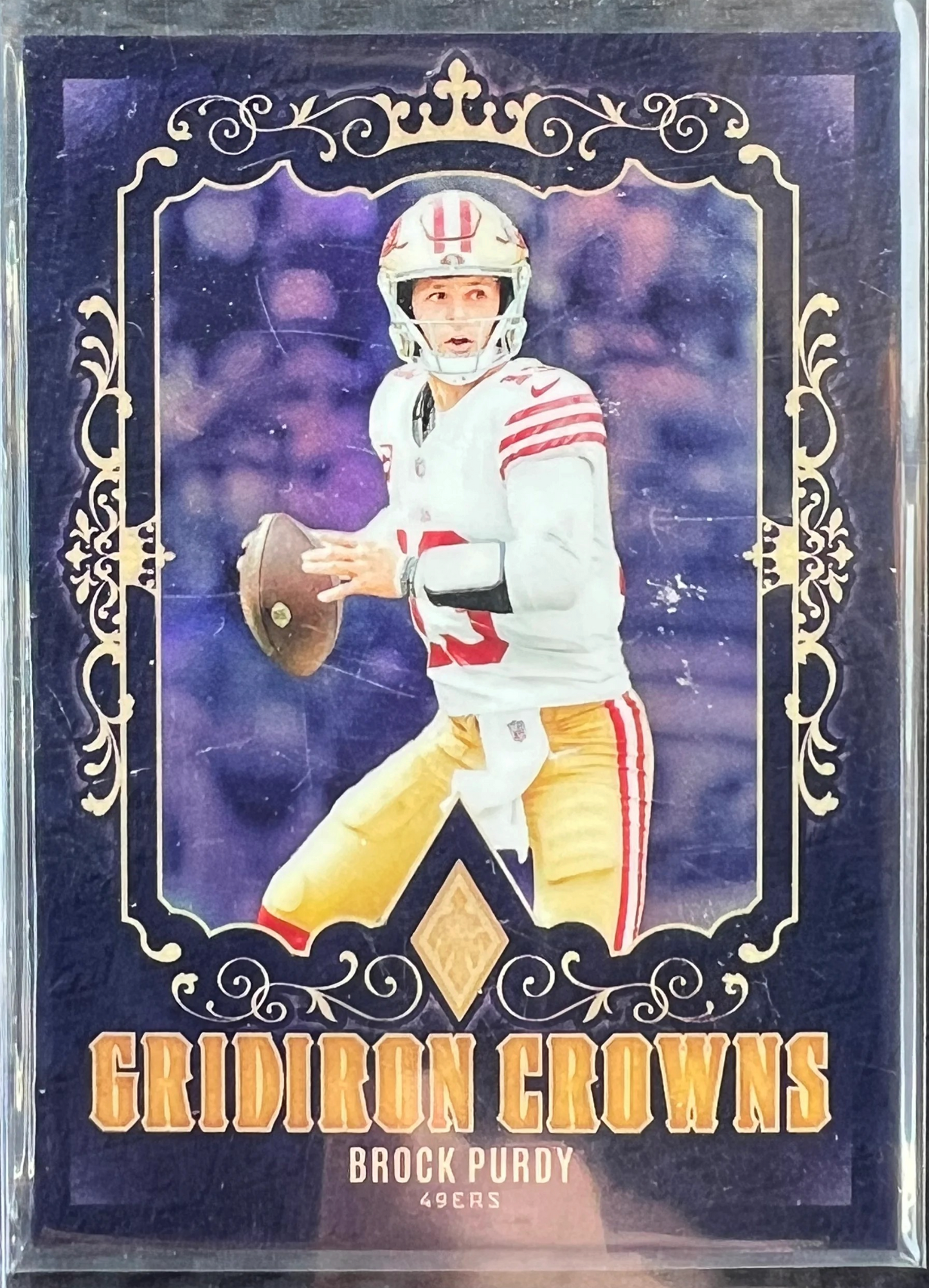 2024 Panini Phoenix - Gridiron Crowns Brock Purdy #GCBPY — normalized