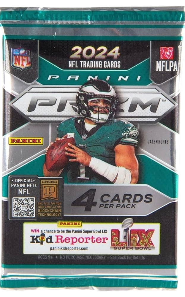 Panini 2024 Prizm Football Retail Pack — normalized